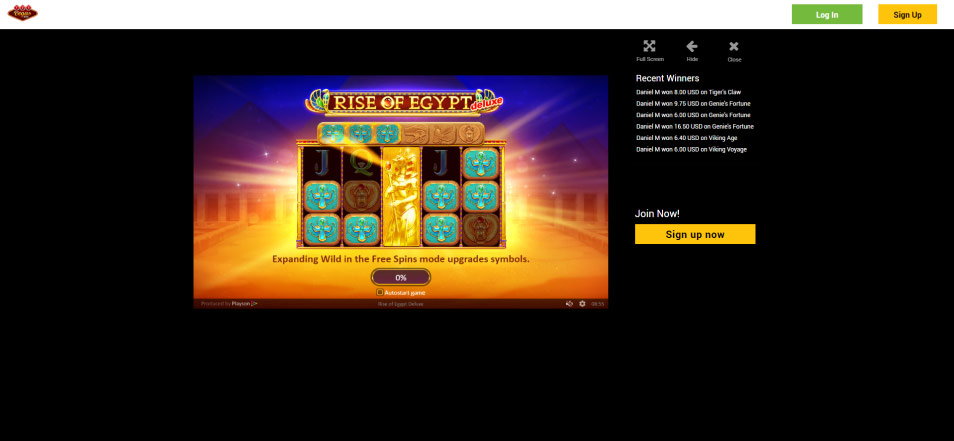 Registe-se no Casino 123VegasWin