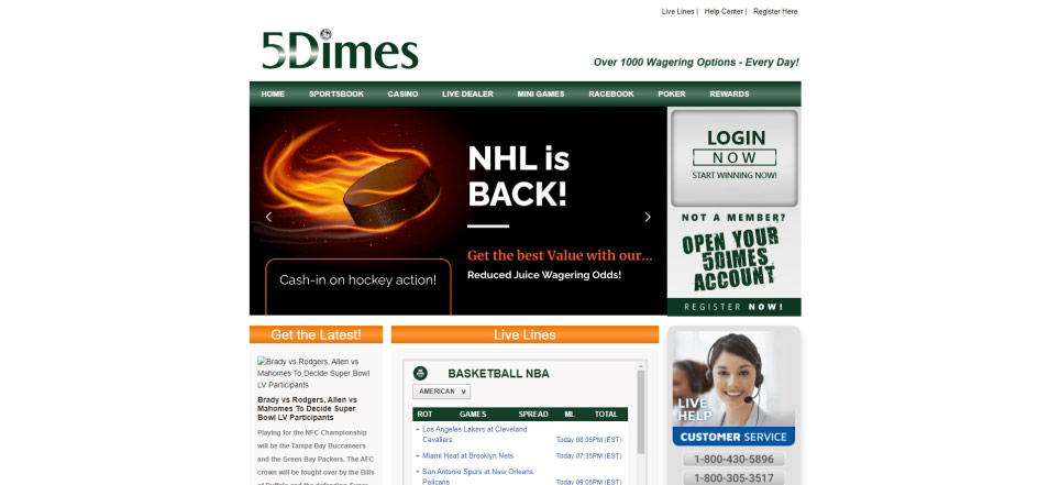 Casino Online 5Dimes Casino