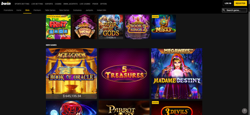 Obtenha o Bónus bwin Casino