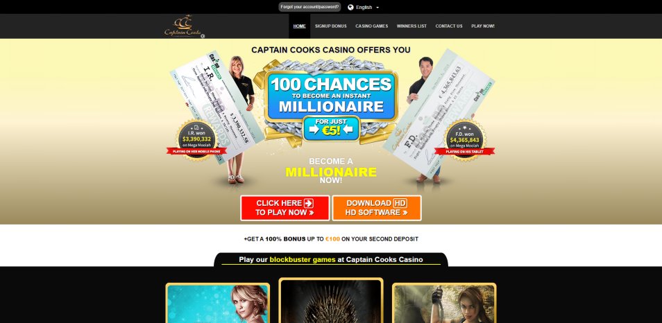 Casino Online Captain Cooks Casino