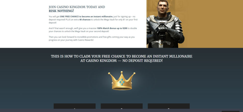 Registe-se no Casino Casino Kingdom