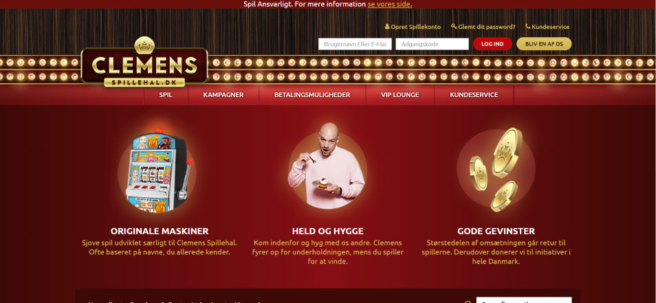 Casino Online Clemens Spillehal Casino