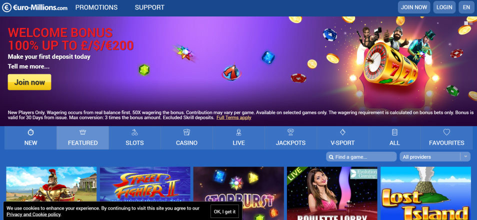 Casino Online Euro-Millions Casino