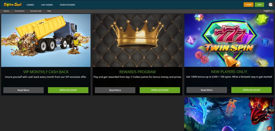 Obtenha o Bónus ExtraSpel Casino