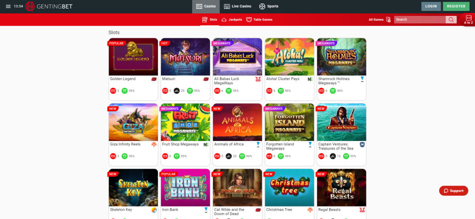 Obtenha o Bónus GentingBet Casino