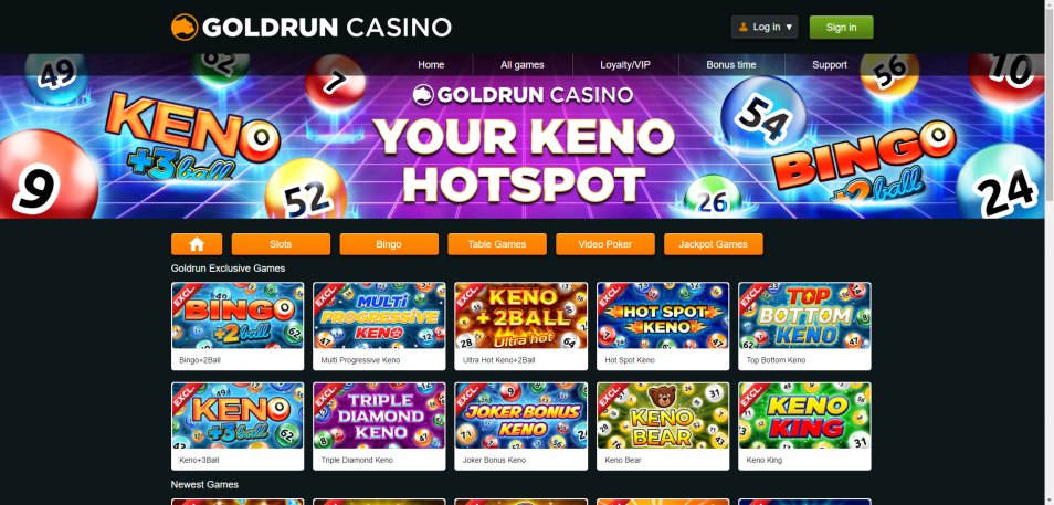 Casino Online GoldRun Casino