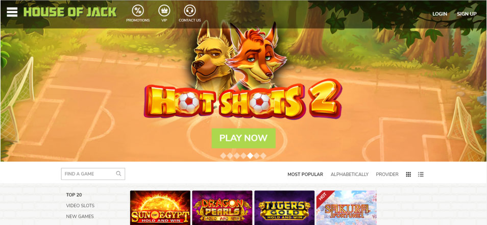 Casino Online House Of Jack Casino