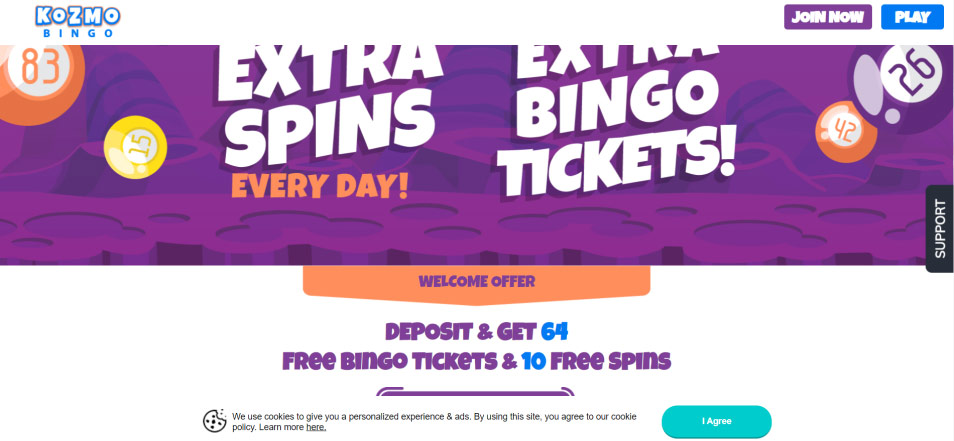 Casino Online Kozmo Bingo Casino