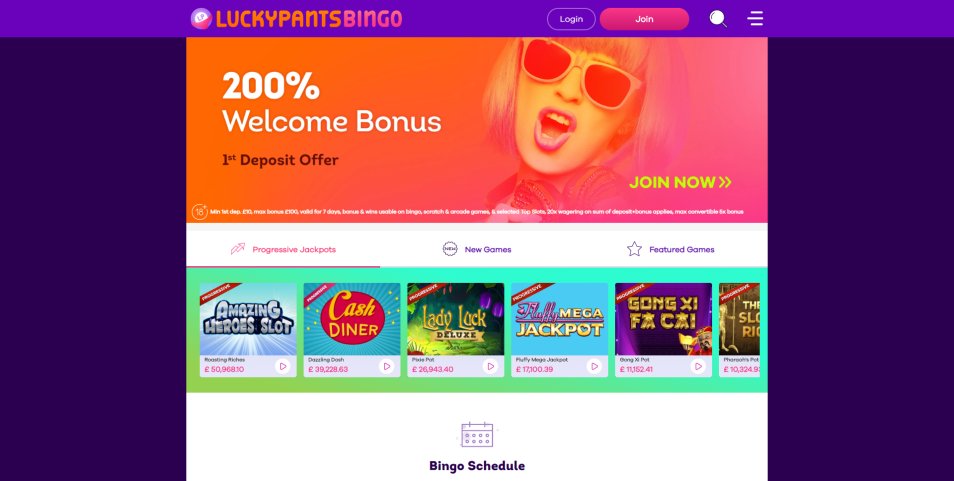 Casino Online Lucky Pants Bingo Casino
