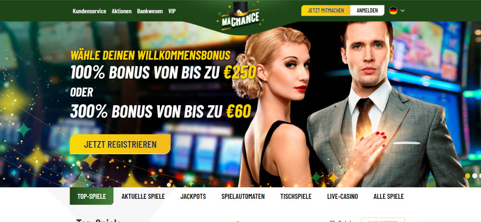 Casino Online MaChance Casino