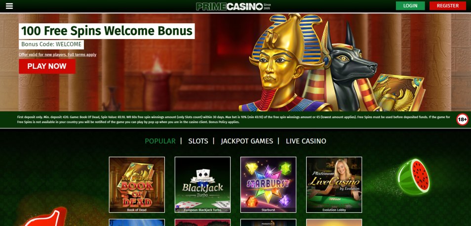 Casino Online Prime Casino