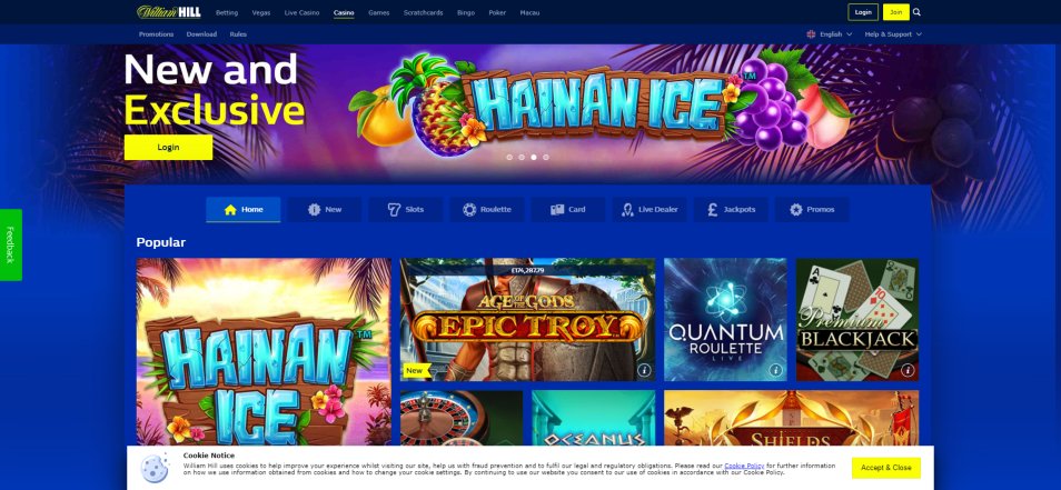 Casino Online William Hill Casino