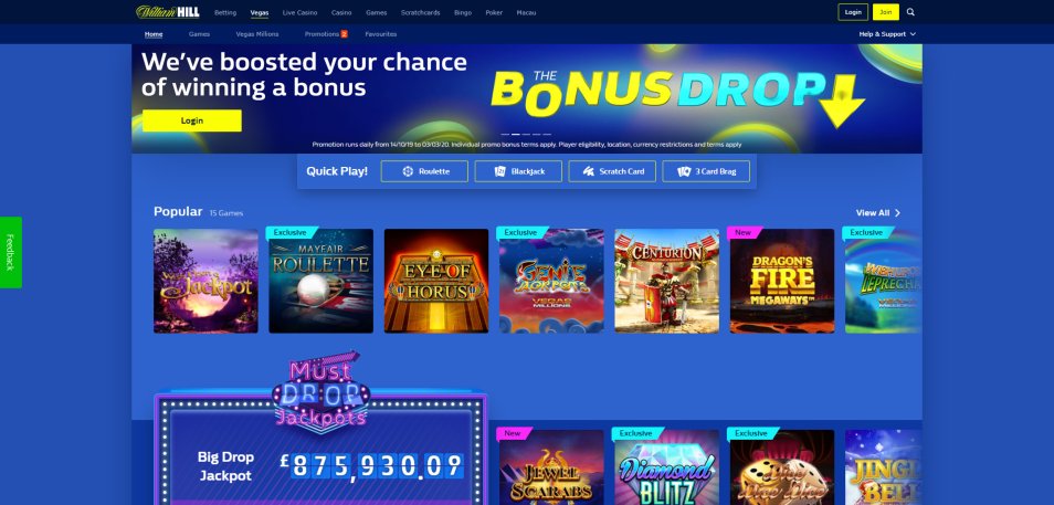 Casino Online William Hill Vegas