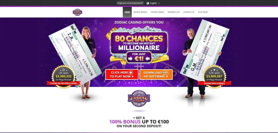 Casino Online Zodiac Casino